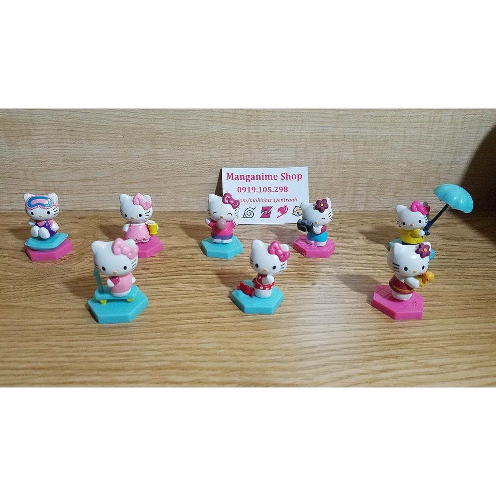 Bộ 8 mô hình Hello Kitty siêu cute