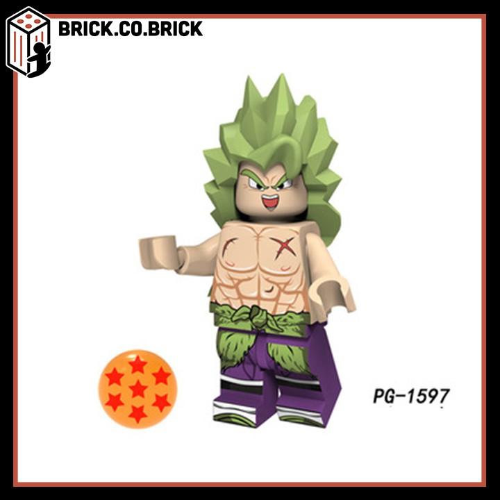 Nhân vật Lắp ráp Xếp hình Đặc biệt trong phim Dragon Bảy viên Ngọc rồng minifig Son Goku PG8182 - PG-1598