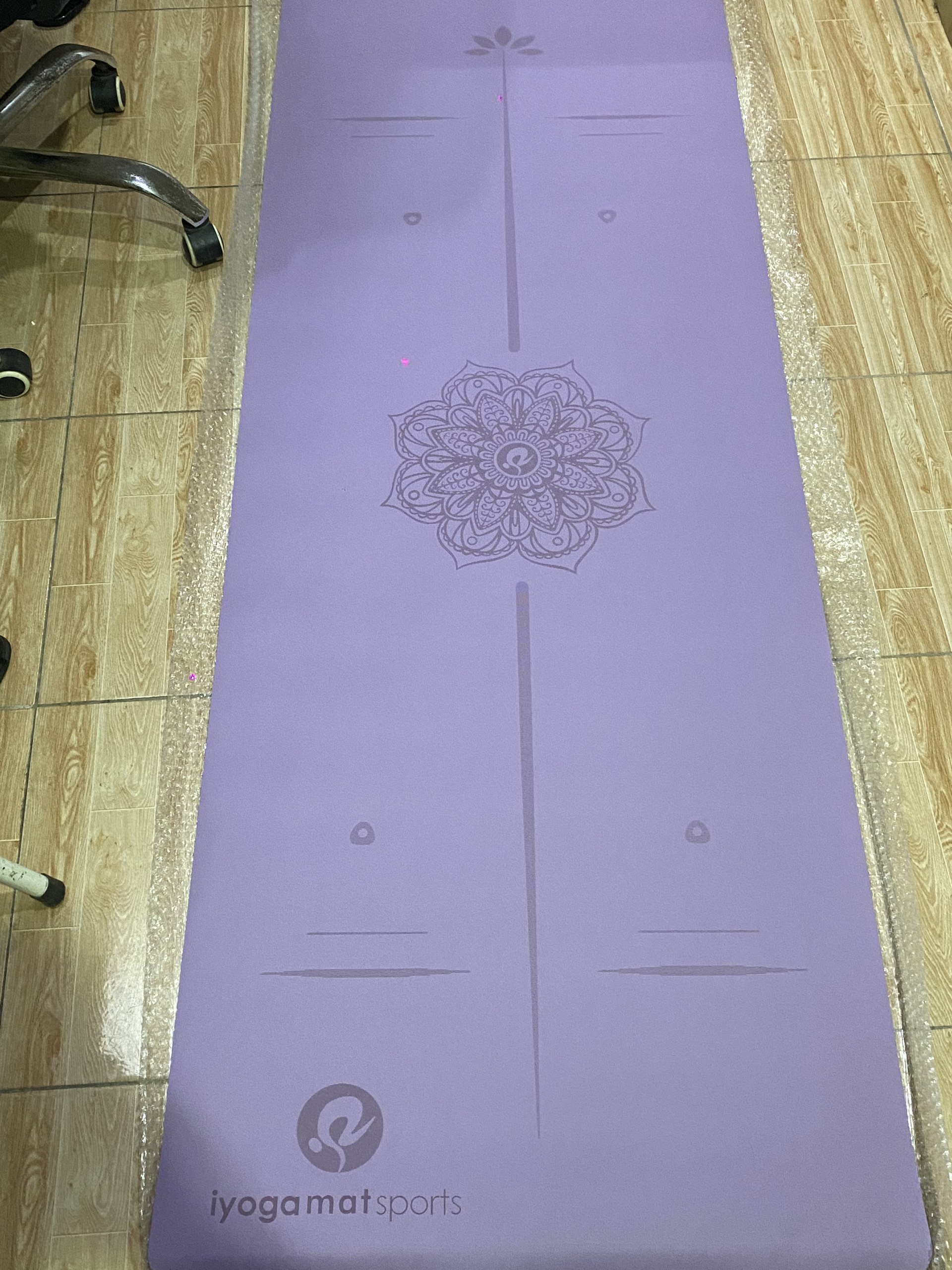 Thảm Tập Yoga Cải Tiến Phiên Bản Nhám, Chất Liệu Cao Su Xơ Dừa Chống Trơn Trượt Tặng Kèm Túi Đựng