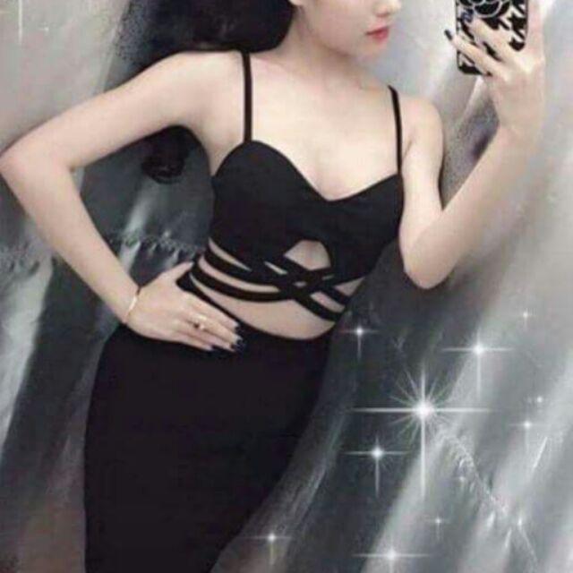 Sét cúp đan dây sexy
