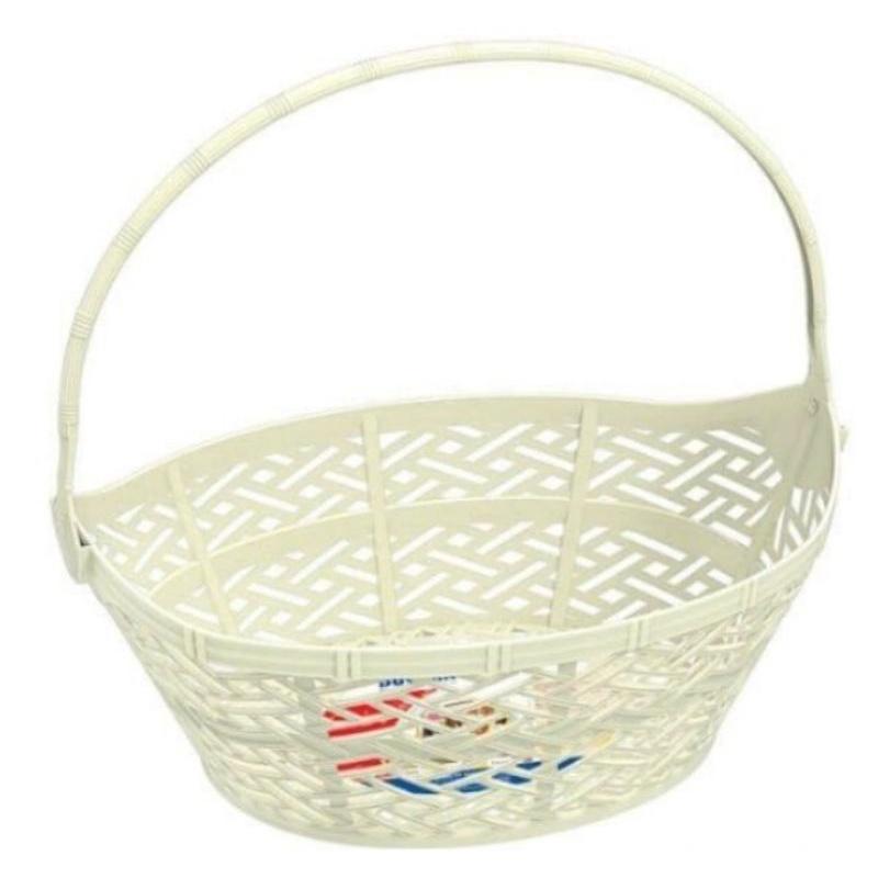 GIỎ QUÀ NHỰA CỠ TO/NHỎ - Cà phê,Nhỏ34 x 23,5 x 31 cm