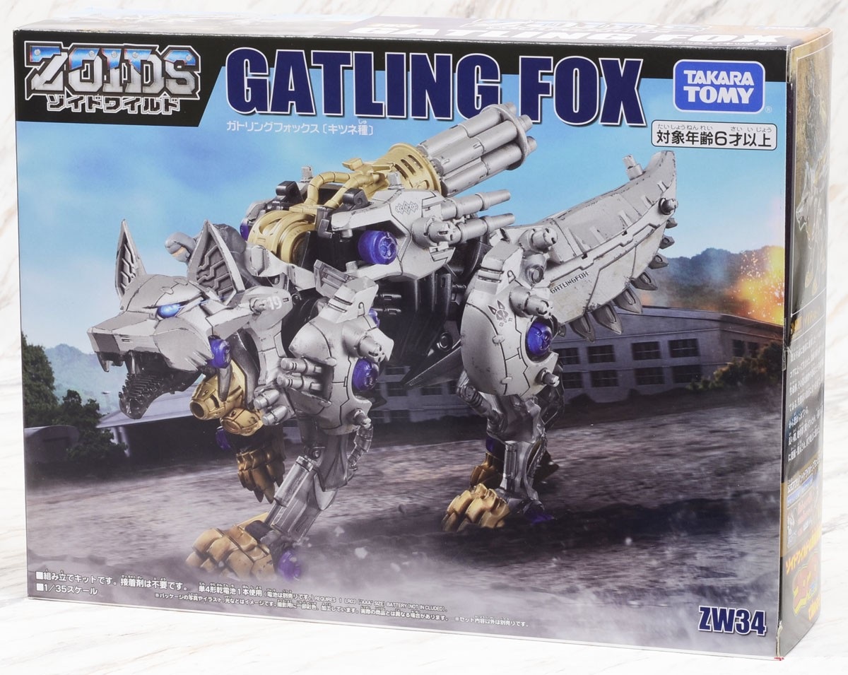 Đồ Chơi ZOIDS Chiến Binh Thú Zw34 Gatling Fox 596981