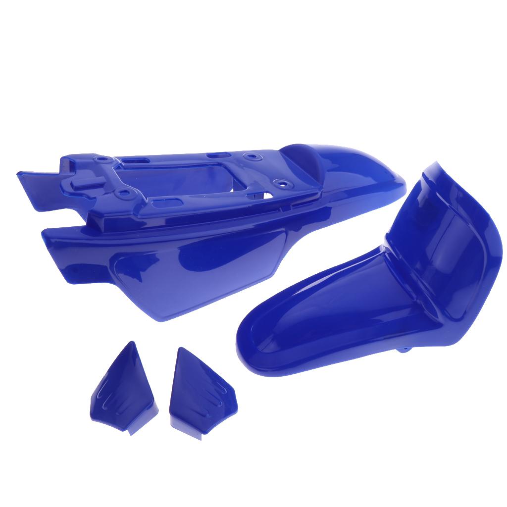 1 Bộ Xe Máy Bánh Xe Bảo Vệ Chắn Bùn Mudguards Bộ dành cho Xe Yamaha PW50 PY50
