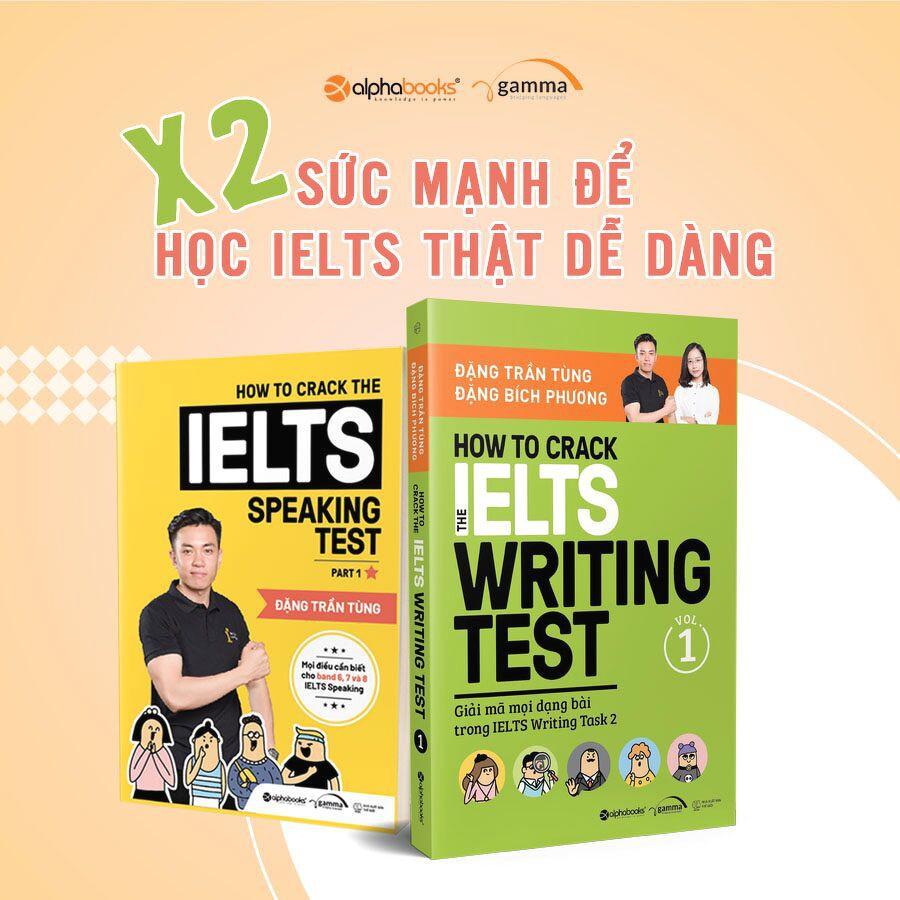 Combo How To Crack The Ielts Speaking + Writing Test - Vol1  - Bản Quyền