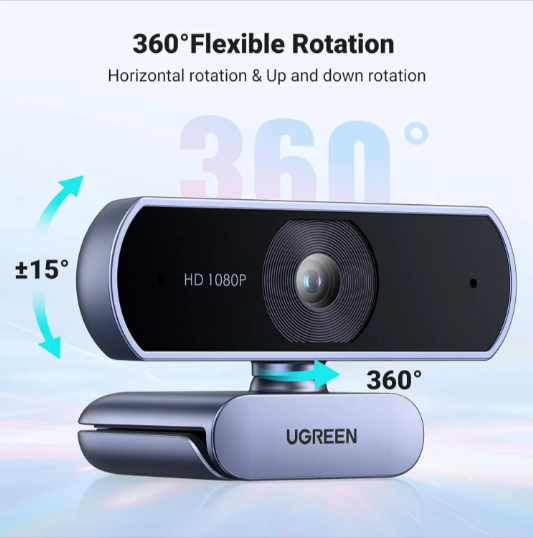 Webcam Ugreen 15728 - Hàng Chính Hãng