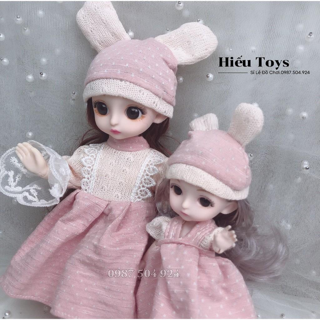 Búp Bê Barbie Hộp Búp Bê Chị Em 30cm Có Khớp Kèm Nhạc Hát Đồ Chơi Búp Bê Cho Bé Gái