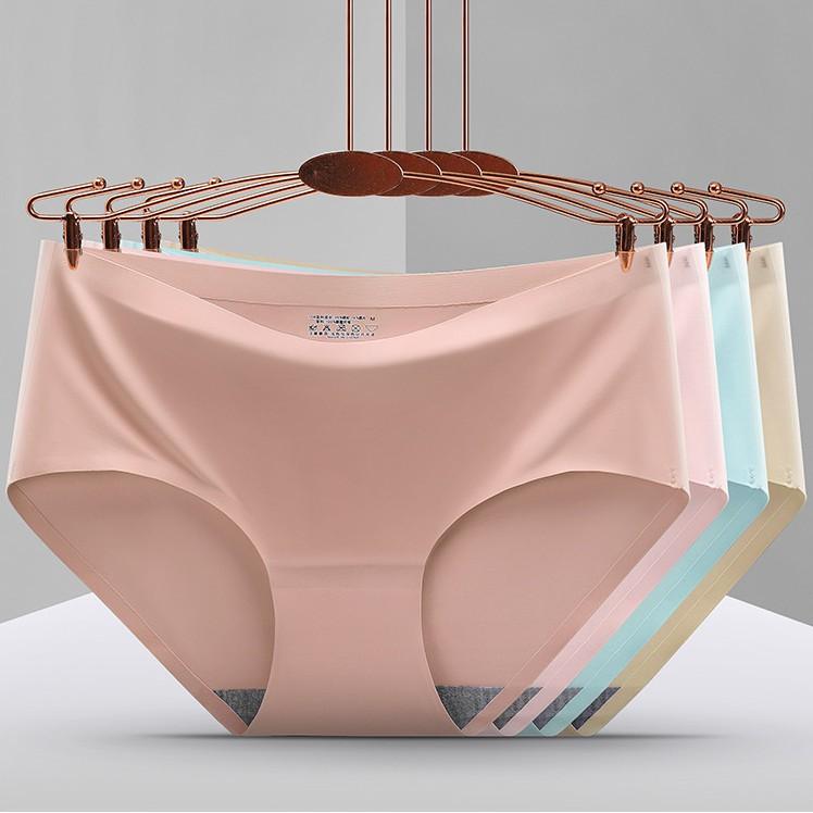 Quần lót nữ thun lạnh đúc su không đường may mặc trong váy dễ thương QL01