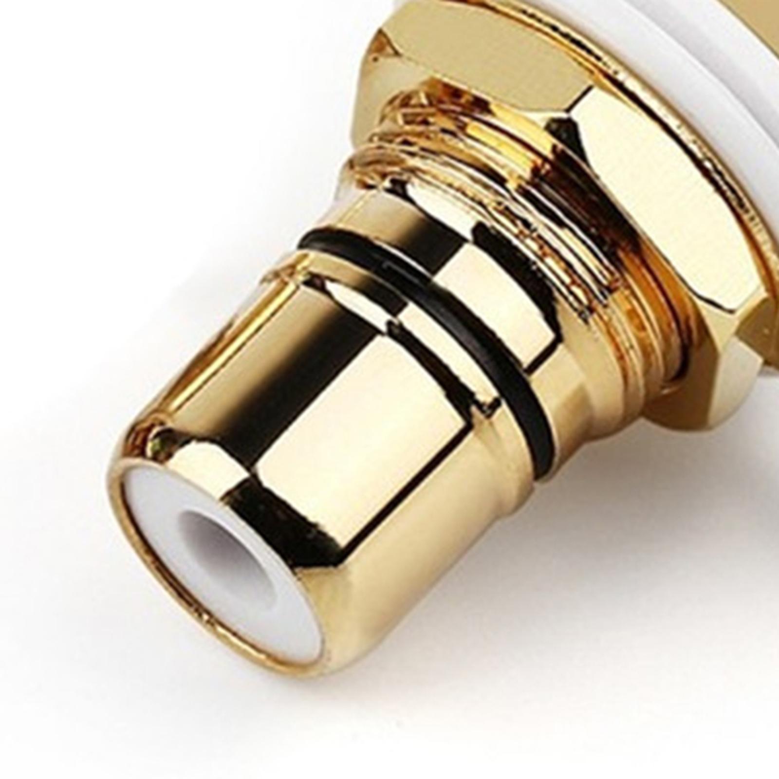 2Pcs 1 Female Socket Connectors Terminal Easy to Install for Computer