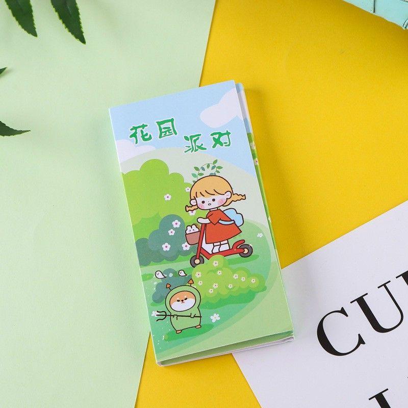 Giấy note kiểu sổ gấp 3 160 tờ nhiều hình dạng