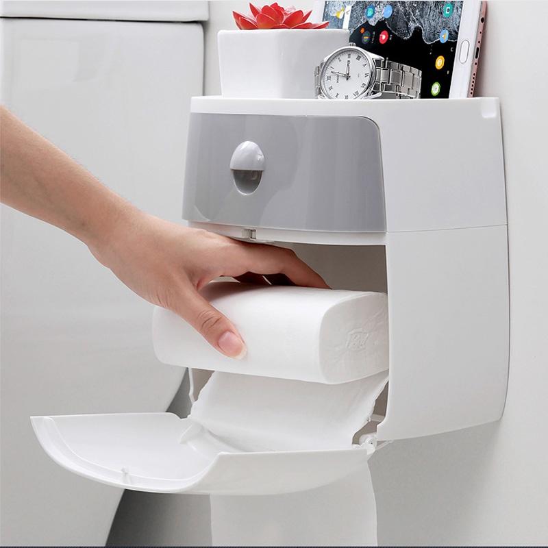 KỆ ĐỂ GIẤY NHÀ TẮM THÔNG MINH, ĐA NĂNG E1804