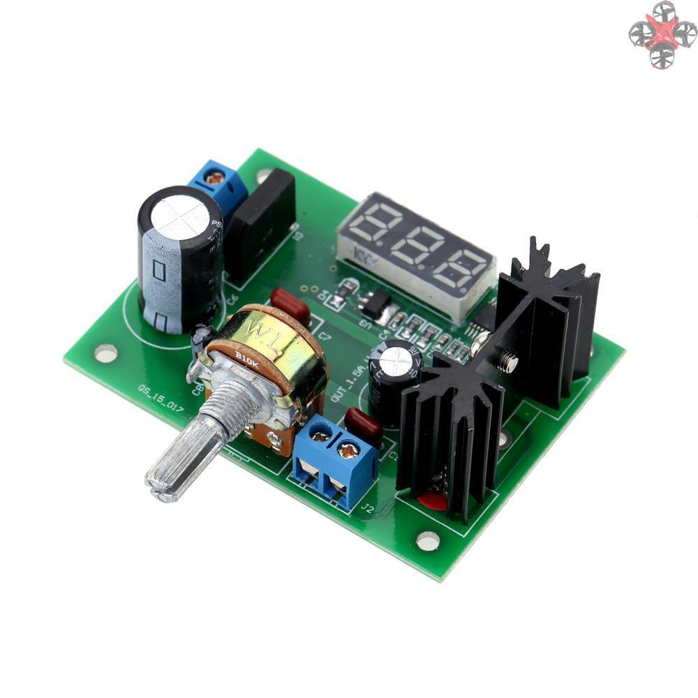 Mô Đun Hạ Áp Lm317 Ac / Dc Có Màn Hình Led Hiển Thị
