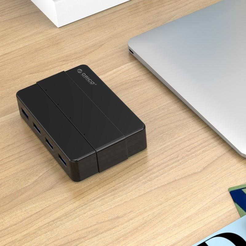 Hub 4 Cổng Usb 3.0 Orico H4928-U3 Có Nguồn Phụ