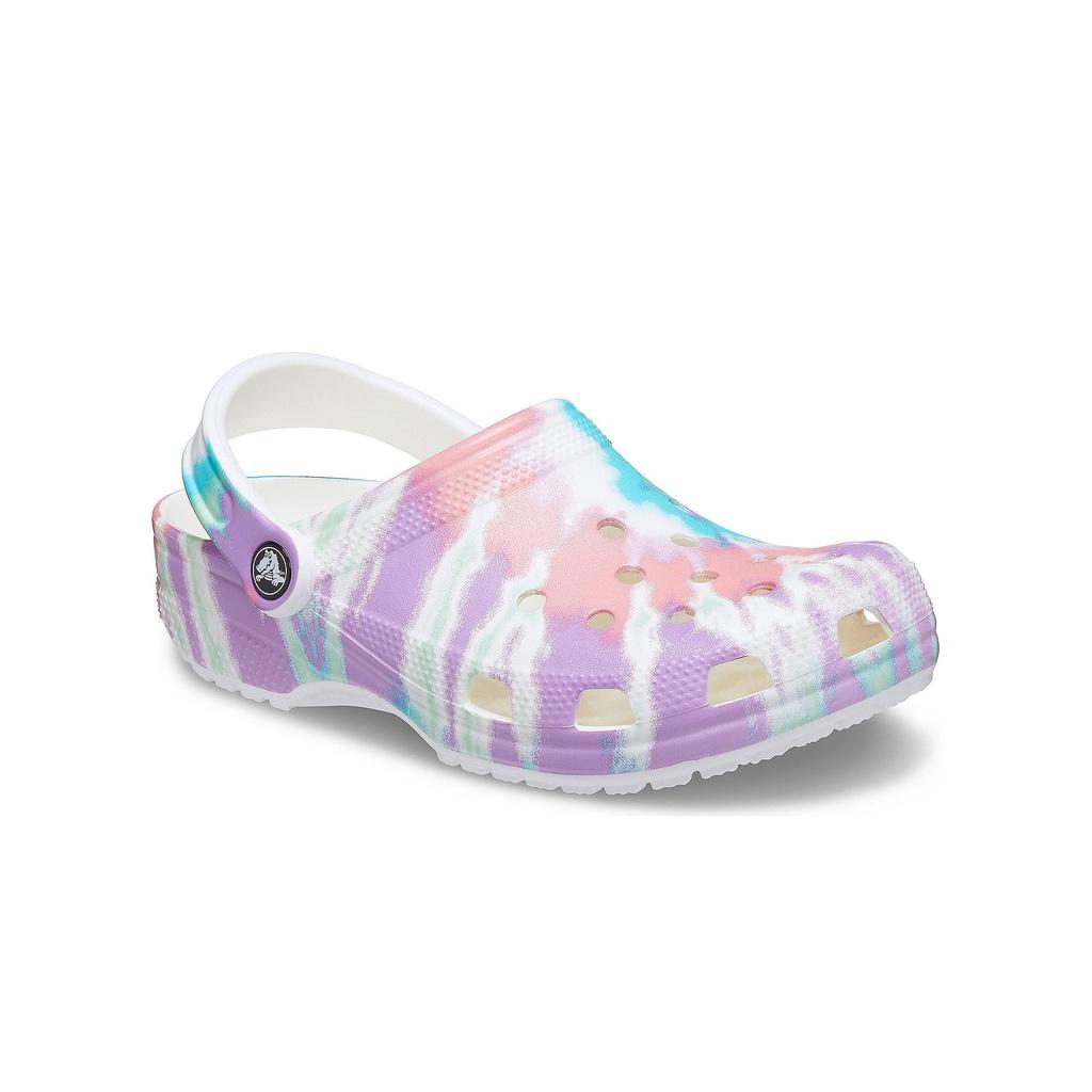 Giày lười unisex Crocs Tie Dye Classic 205453-6SN