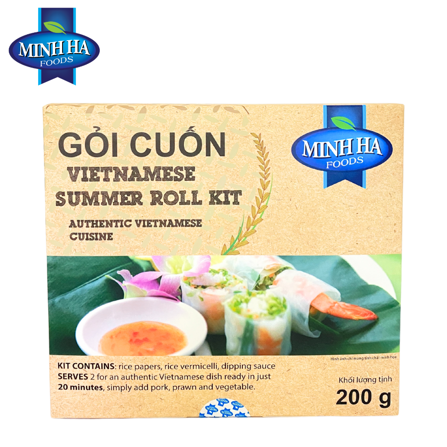 Bộ nguyên liệu Gỏi cuốn Minh Hà 200g - Summer Roll Kit