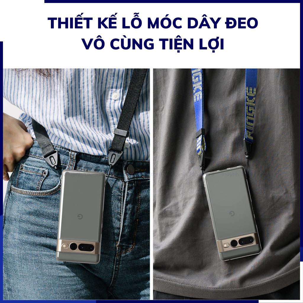 Ốp lưng pixel 7 pro RINGKE chính hãng trong suốt chống sốc FUSION X chống ố vàng phụ kiện điện thoại huỳnh tân store - Hàng nhập khẩu