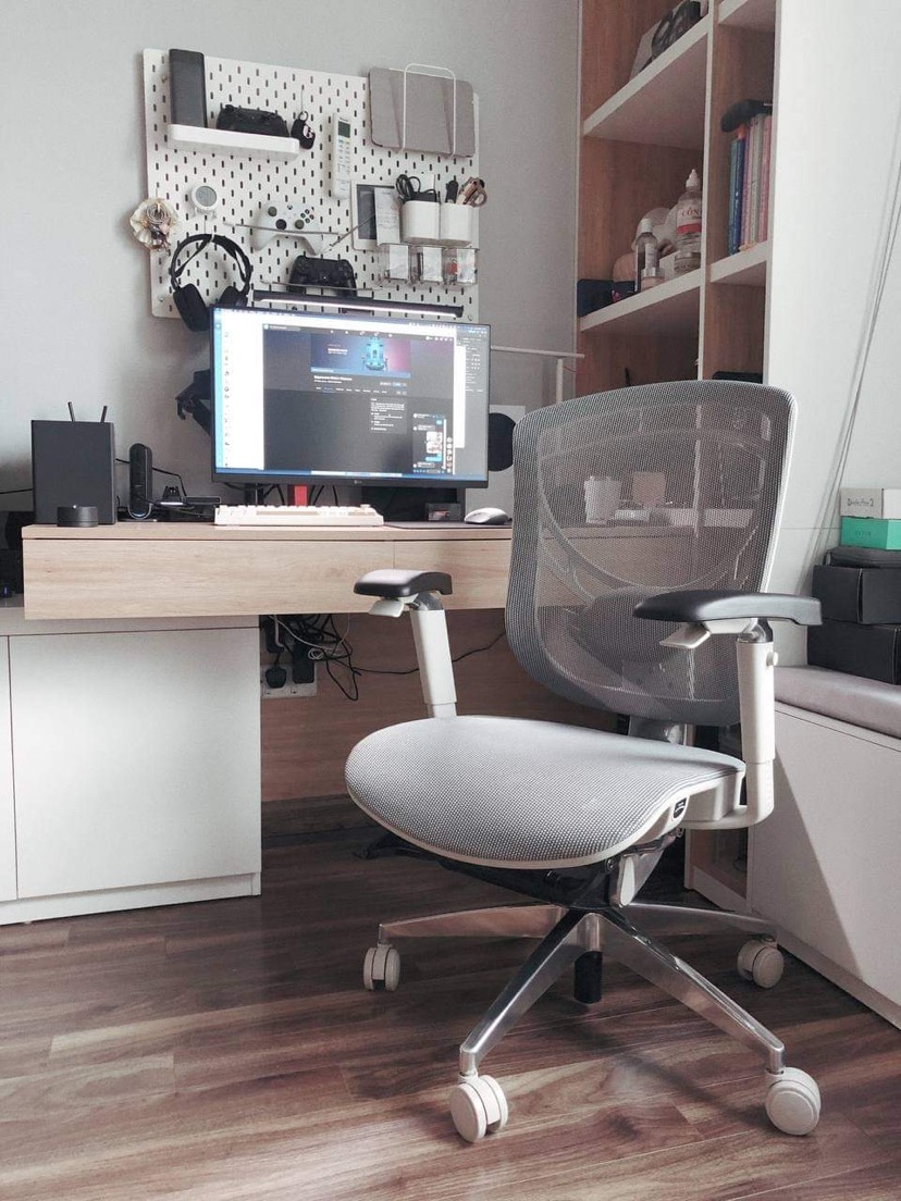 Ghế Làm Việc GTchair IVINO Công Thái Học bản tay 5D mới nhất, chổng đau mỏi thắt lưng, thiết kế chuẩn Công Thái Học - ERGOHOME