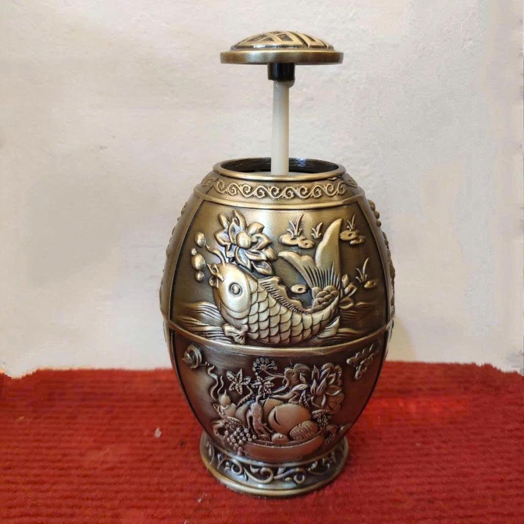 hộp đựng chè và đựng tăm hoàng gia,lọ đựng trà đồng hình bầu cao cấp