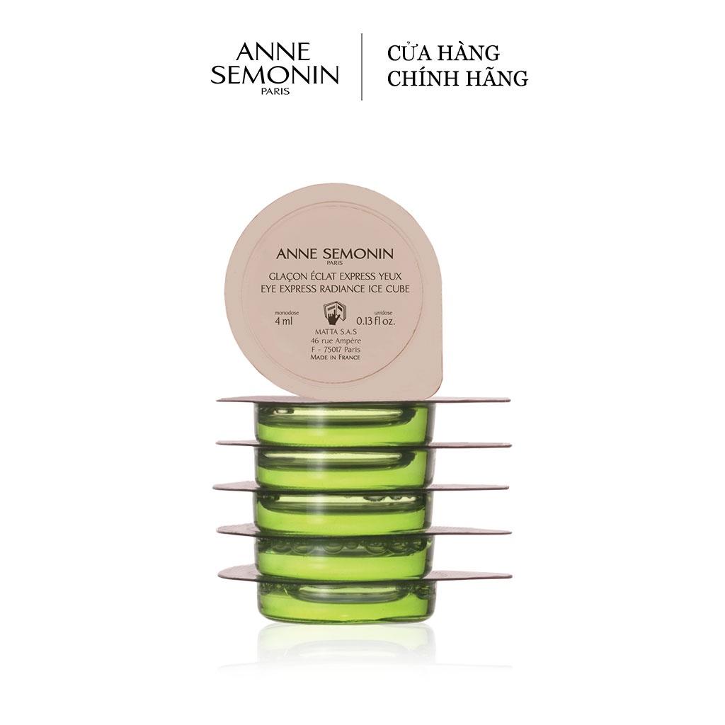 Serum băng Eye Express Radiance Ice Cubes Anne Semonin - Giải pháp cho quầng thâm, bọng mắt hoặc nếp nhăn16x4ml
