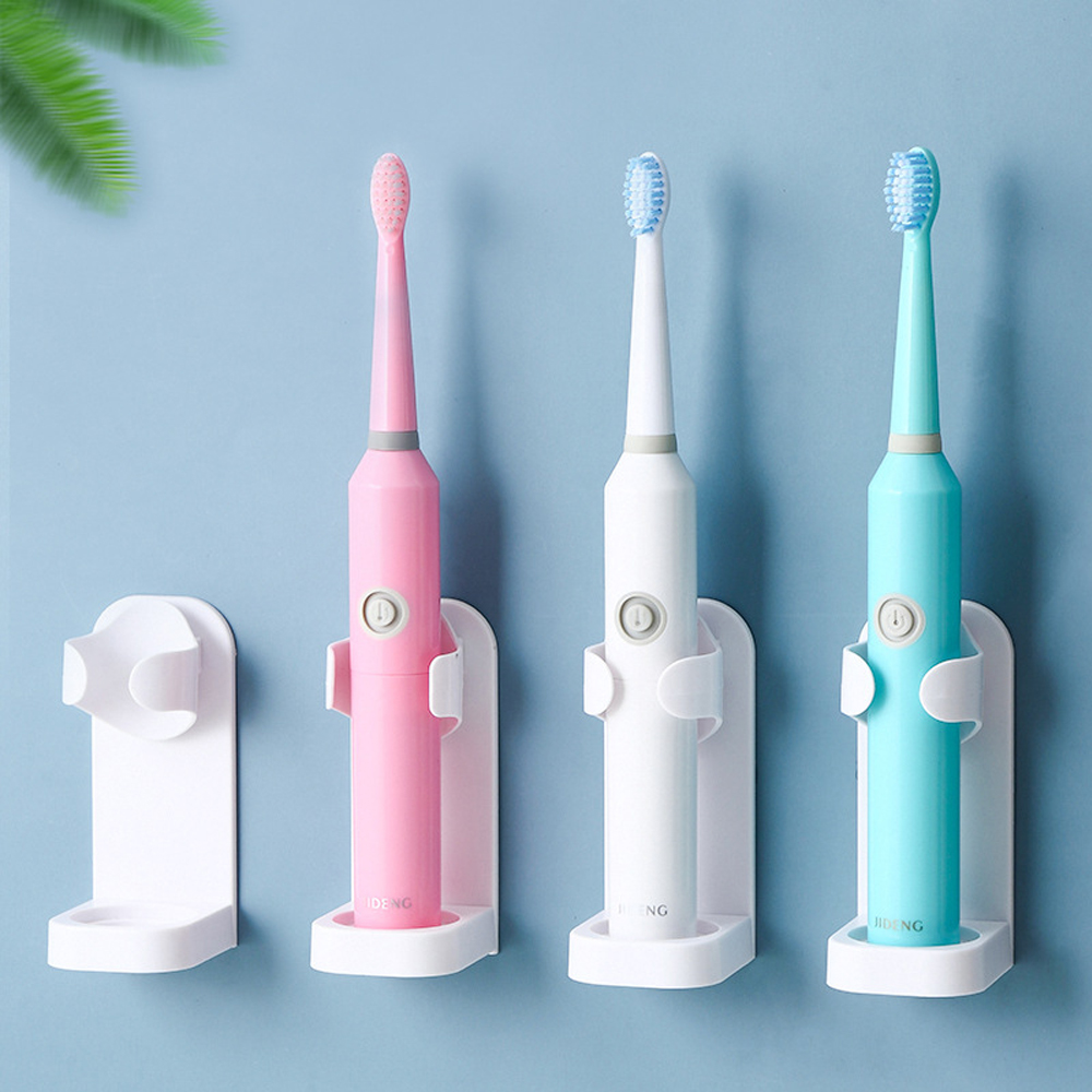 Giá treo kẹp máy đánh răng điện và máy cạo râu dùng miếng dính tường, cho các loại máy Oral B, Philips, Panasonic, Xiaomi… MIHOCO