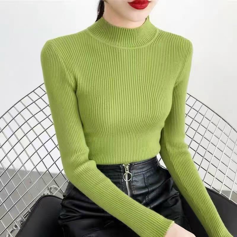 Áo len dài tay cổ ba phân QUẢNG CHÂU cho nữ ATN046