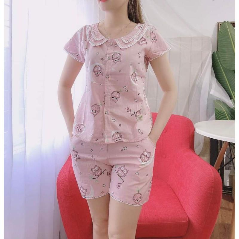 Đồ bộ set đồ đùi mặc nhà 4 màu ảnh thật