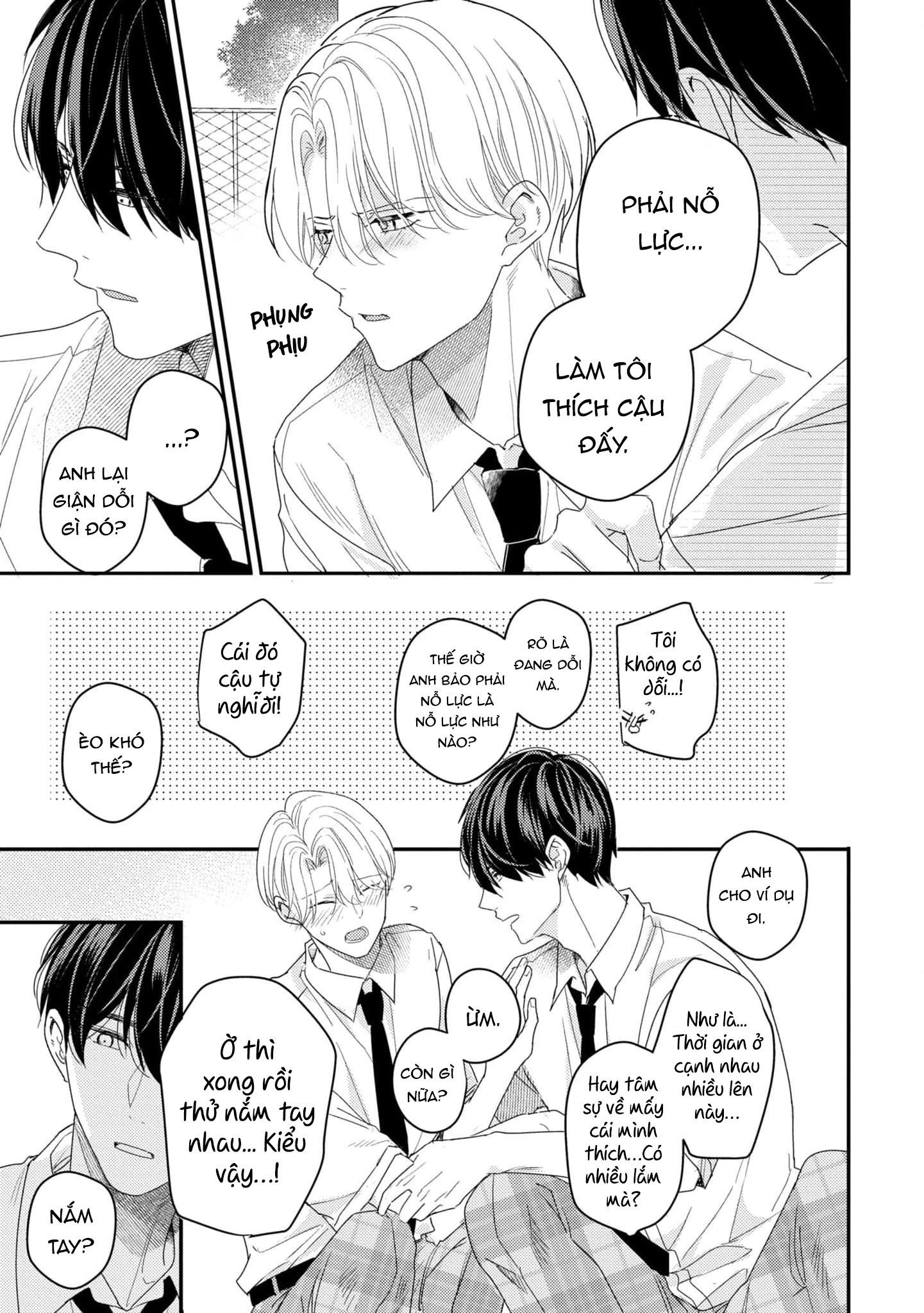 ẩn sau lớp áo học sinh ưu tú chapter 4 23