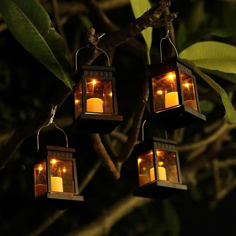 Đèn Trang Trí Sân Vườn Năng Lượng Mặt Trời - Đèn Decor Ban Công, Sân Thượng, Bonsai Cực Chill - Đèn nến Tích Điện - Hàng Chính Hãng MINIIN