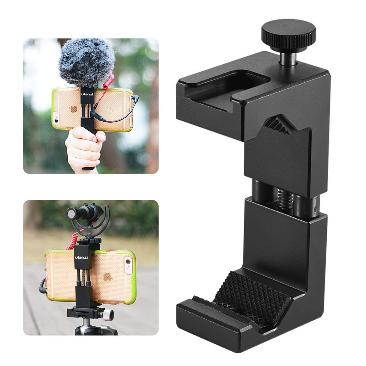 Giá Kẹp Điện Thoại Hỗ Trợ Quay Phim, Chụp Ảnh Ulanzi ST-02 - Hàng Nhập Khẩu