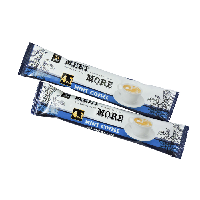 Cà phê hòa tan vị bạc hà 4in1 - 18g x 50 gói – Meet More Coffee