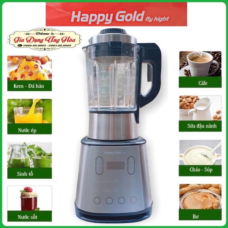 Máy Xay Nấu Đa Năng- Máy Làm Sữa Hạt-Happy Gold- Hàng Chính Hãng(BH 12T)