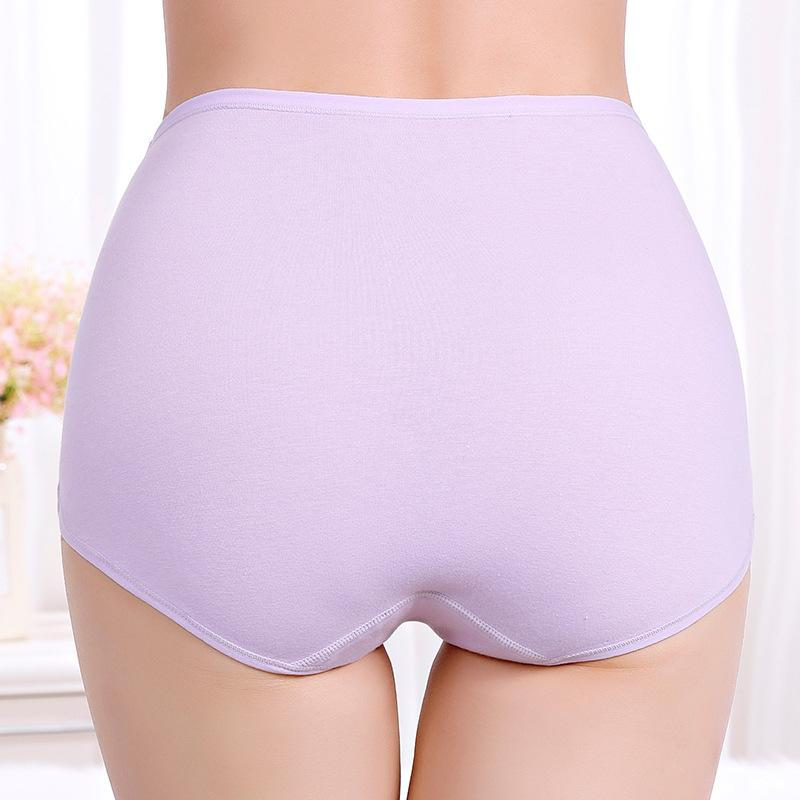 4 Cái/lốc Quần Lót Nữ Nguyên Chất Cotton Nữ ElasticSoft Bụng Quần Lót Quần Sịp Underpant Mỏng Phù Hợp Với Quần Lót Nữ Cao Cấp