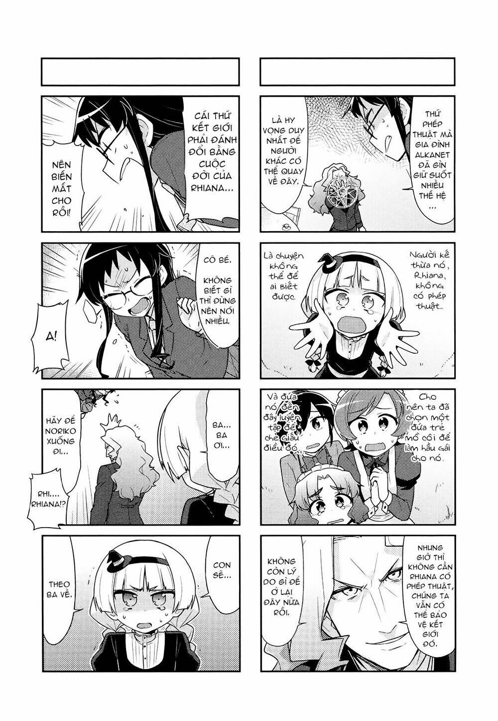 majyo to houki to kurobuchi megane chapter 43 7