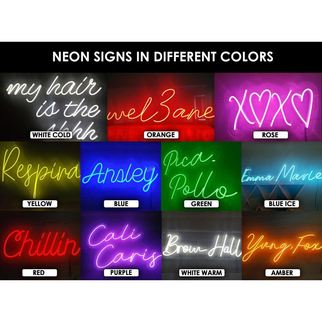 Đèn trang trí Led neon sign HÌNH CUNG BẠCH DƯƠNG, trang trí tường, trang trí nhà, trang trí cửa hàng, trang trí coffee