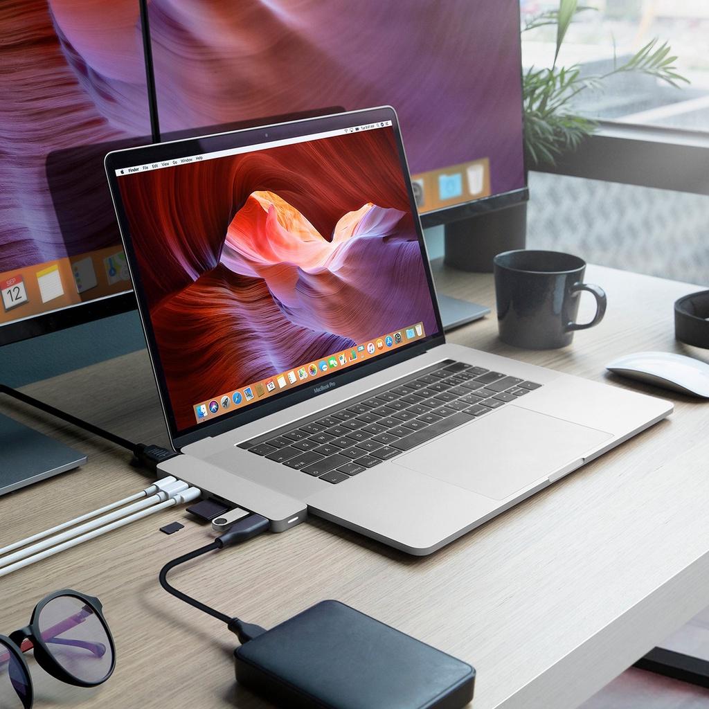 CỔNG CHUYỂN HYPERDRIVE PRO 8-IN-2 HUB   USB-C DÀNH CHO MACBOOK PRO/AIR – GN28D - HÀNG CHÍNH HÃNG