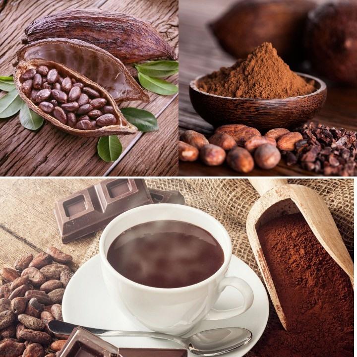 1 KG BỘT CA CAO NGUYÊN CHẤT . *