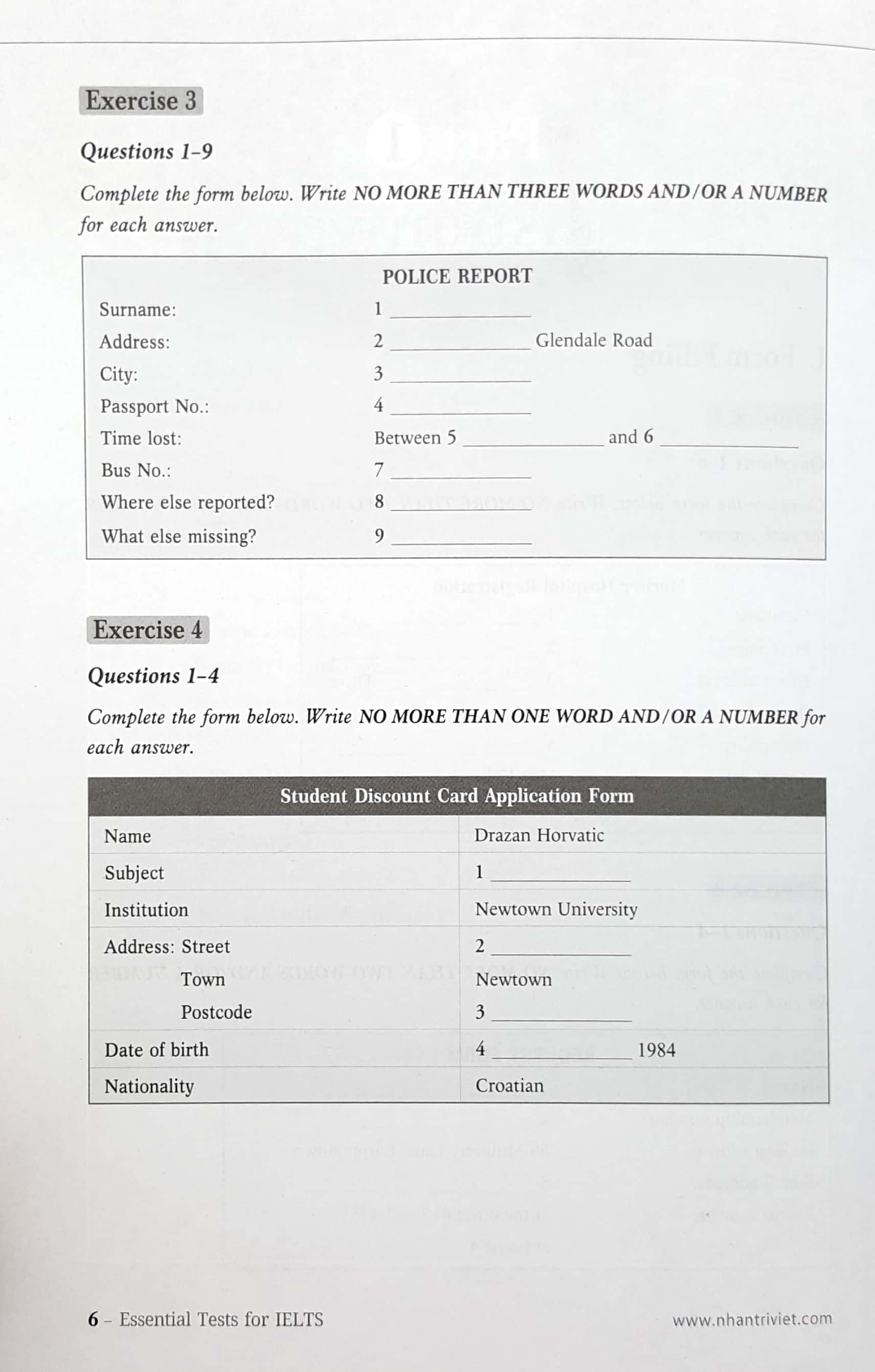 Sách Essential Test For IELTS (Kèm CD)