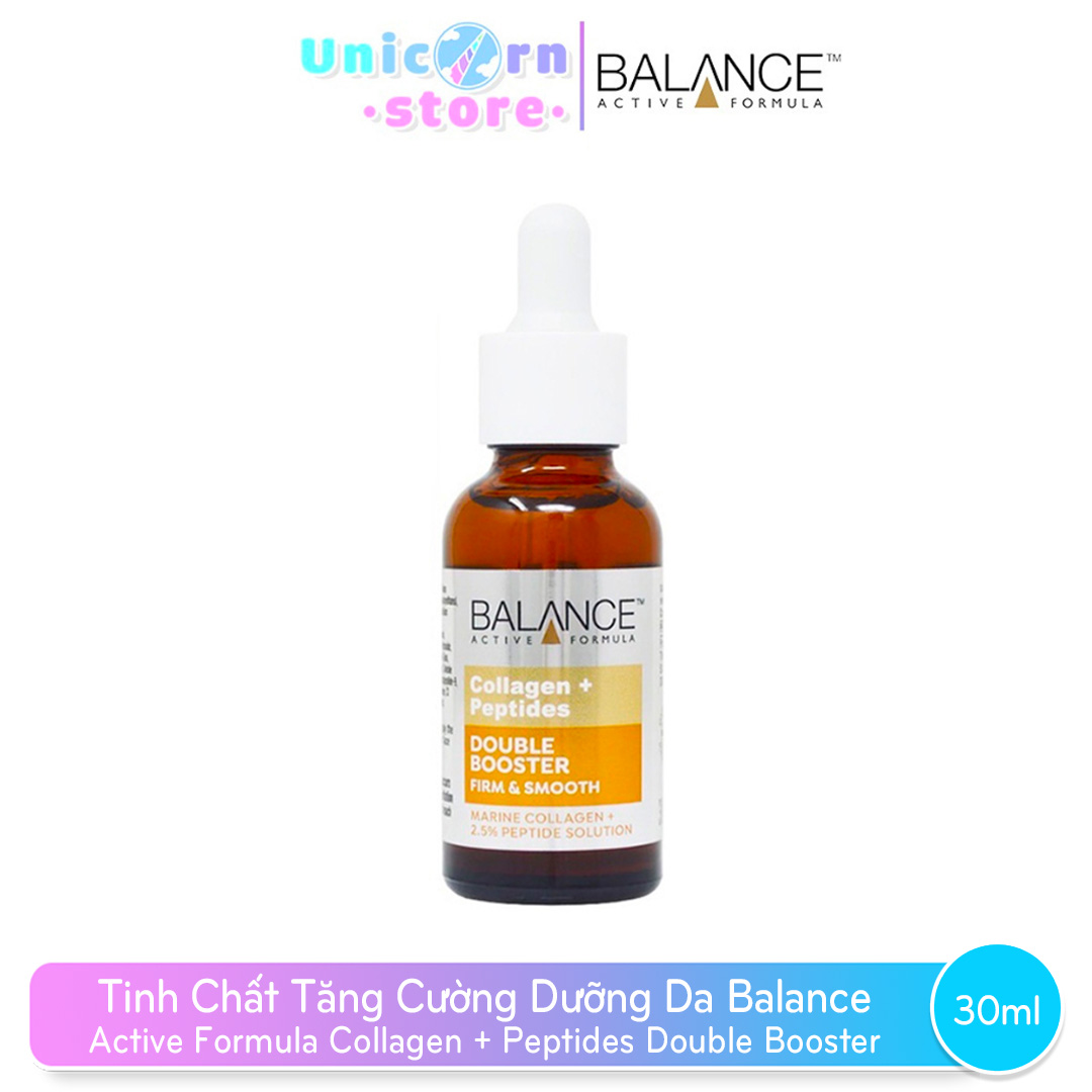 Tinh Chất Tăng Cường Dưỡng Da Double Booster &amp; SuperShot Balance Active Formula Serum 30ml