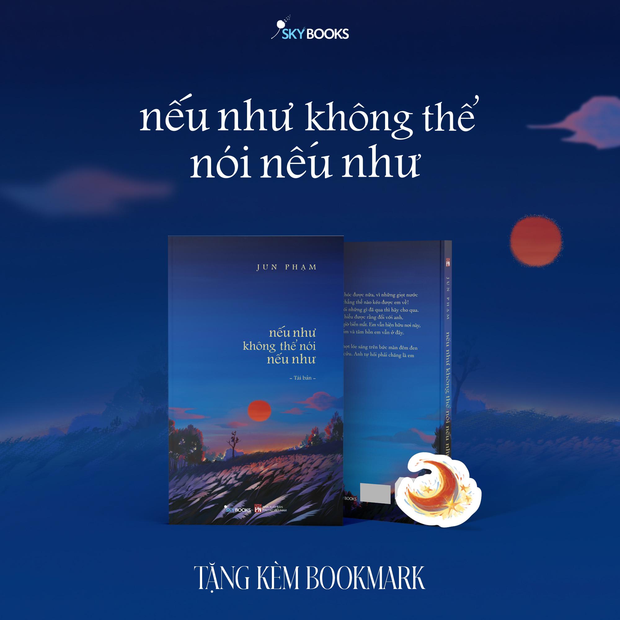 Sách Jun Phạm - Nếu Như Không Thể Nói Nếu Như (Tái Bản 2025) - Tặng Kèm Bookmark - Tiểu thuyết Việt Nam, truyện ngắn