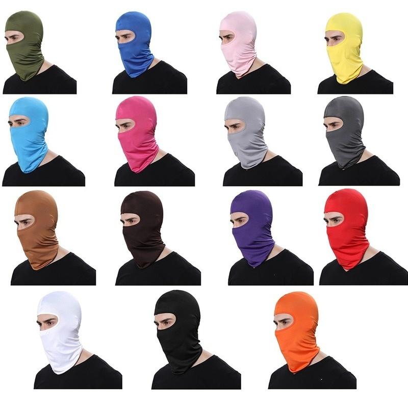 Cycling Balaclava Motorcycle Face Mask Breathable bandana Full Cover Face Scarf Hat lycra Ski Neck Summer Sun UV Protection