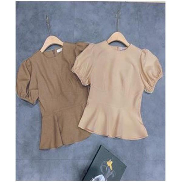 ÁO CỔ TRÒN TAY PHỒNG XINH XẮN