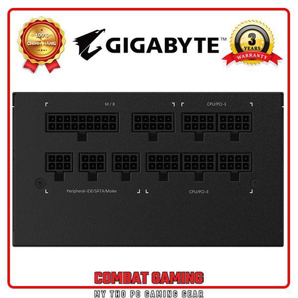 Nguồn GIGABYTE P750GM 750W (80 PLus Gold/FULL MODULAR/Màu Đen)- HÀNG CHÍNH HÃNG