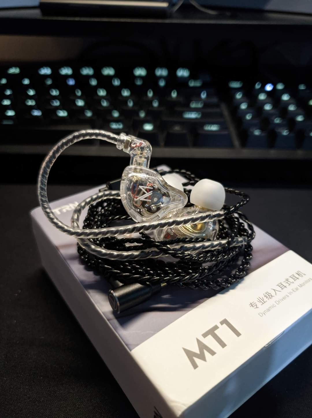 Tai nghe TRN MT1 Hifi In Ear | Siêu Bass | Siểu rẻ | 1 Dynamic | Nghe Nhạc Lossless | Có Mic | Gía Rẻ