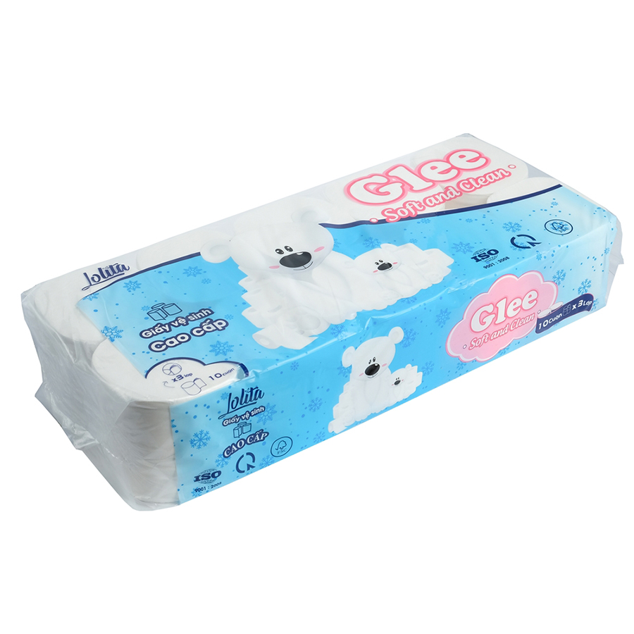 Giấy vệ sinh Glee 3 LOP