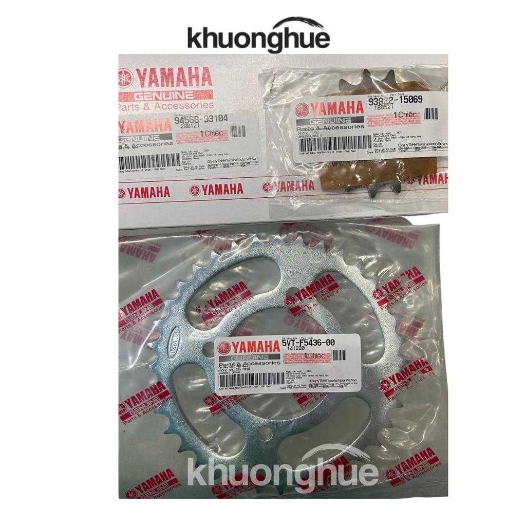 Bộ nhông sên dĩa Jupiter chính hãng Yamaha