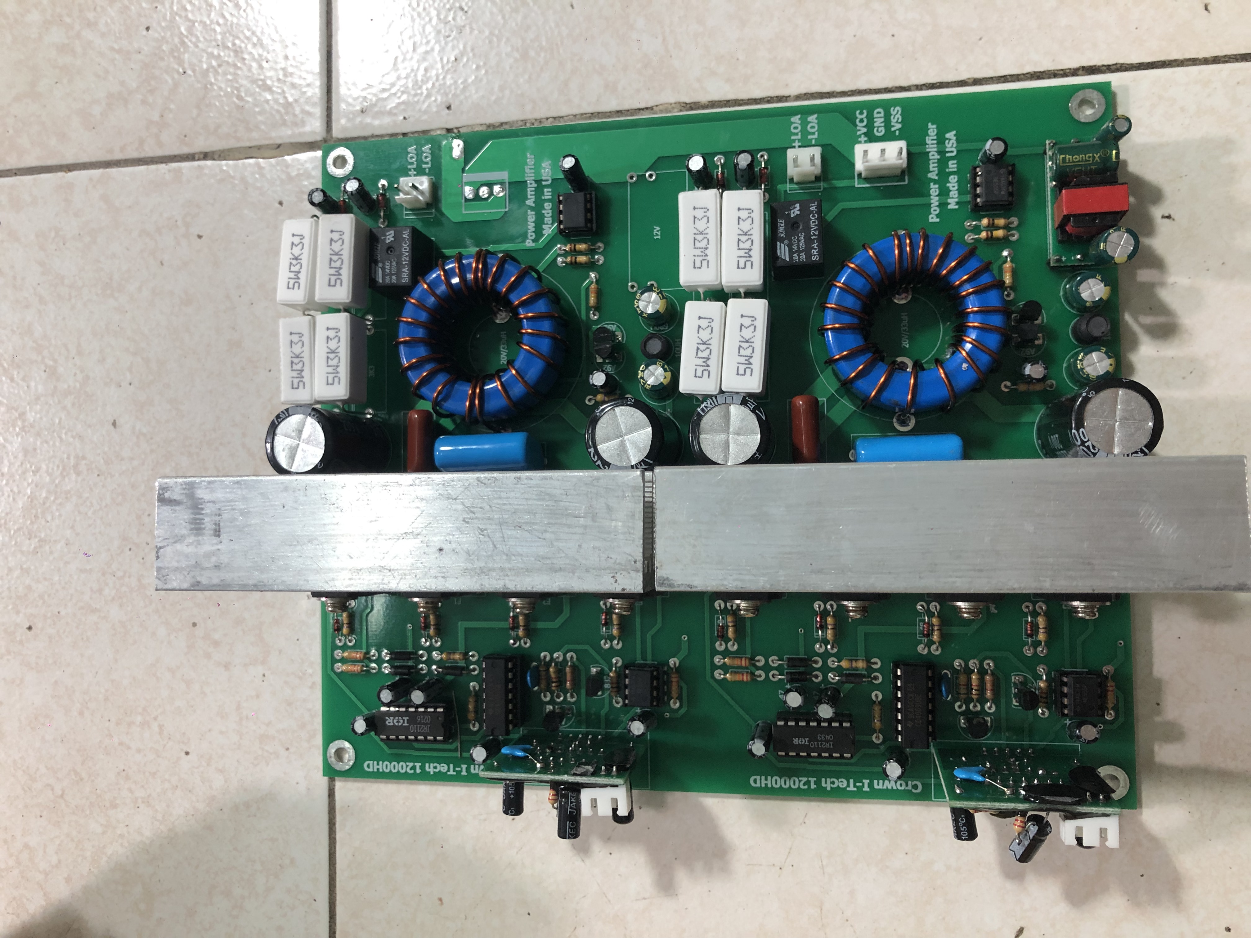 Mạch công suất class d 2 kênh ste 5000w