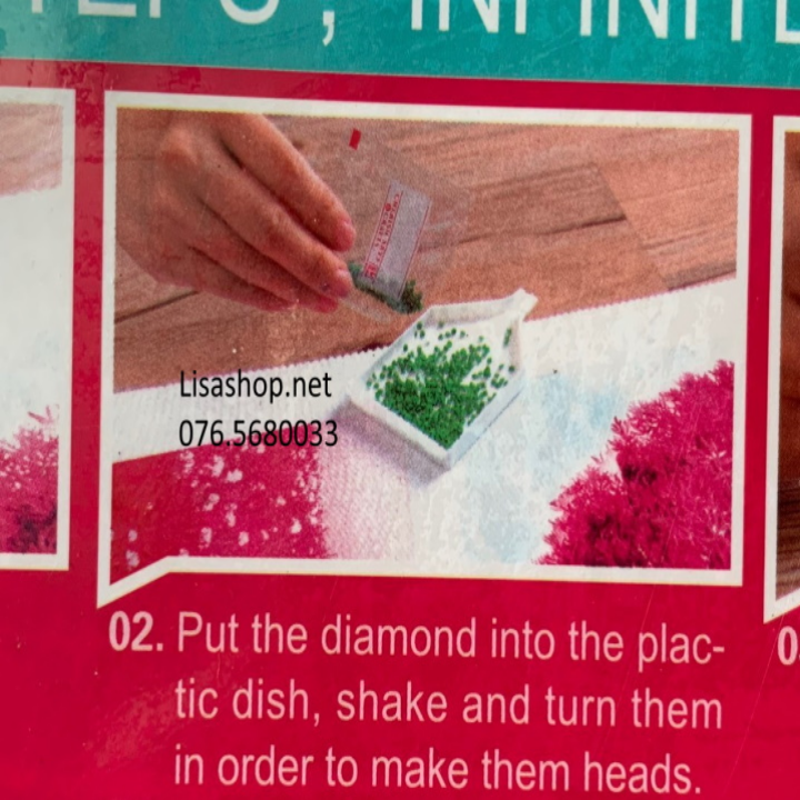 Tranh đính đá PHẬT 55x75cm chưa đính lg1567