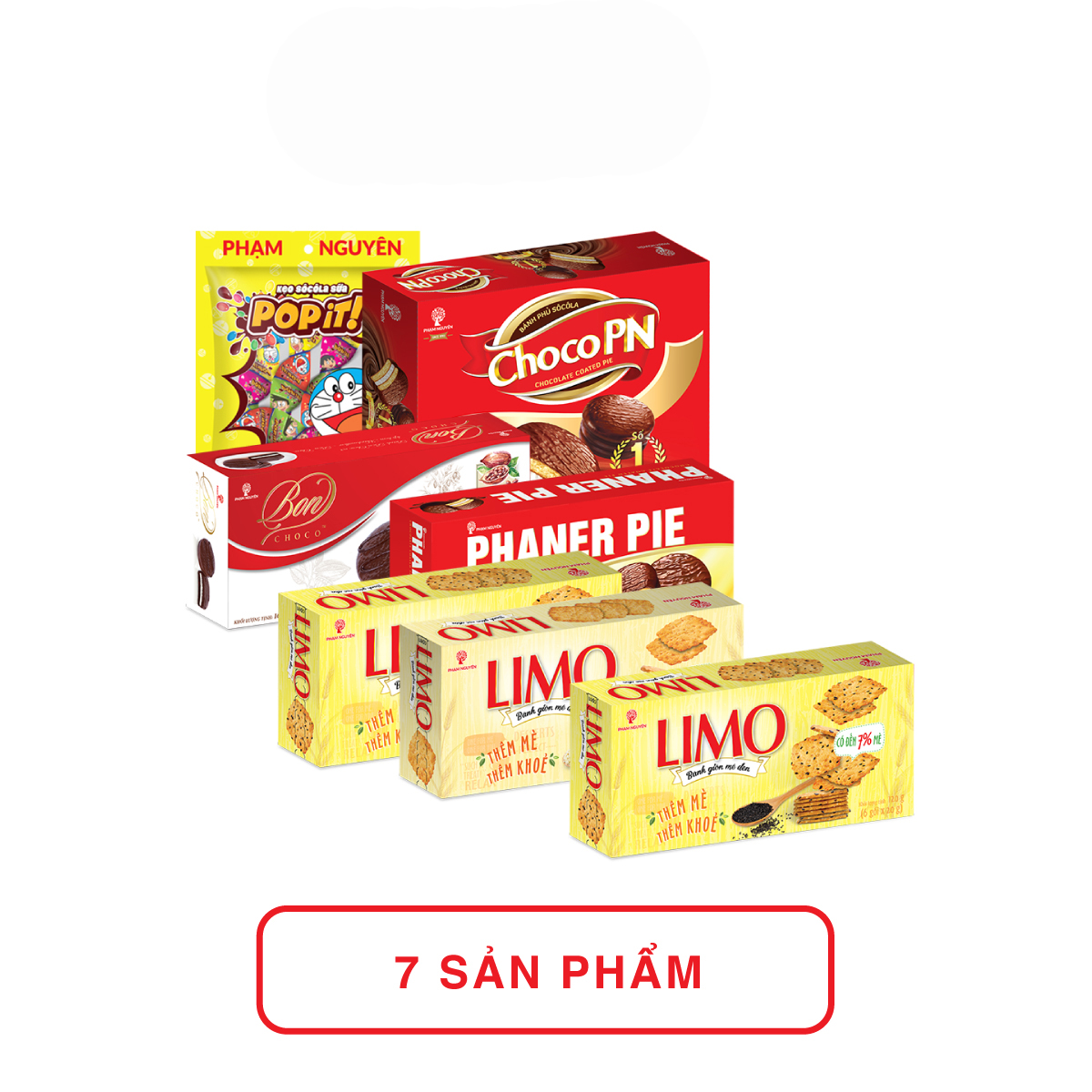 Bánh Hộp quà tặng Tết Phúc 1007,4 g