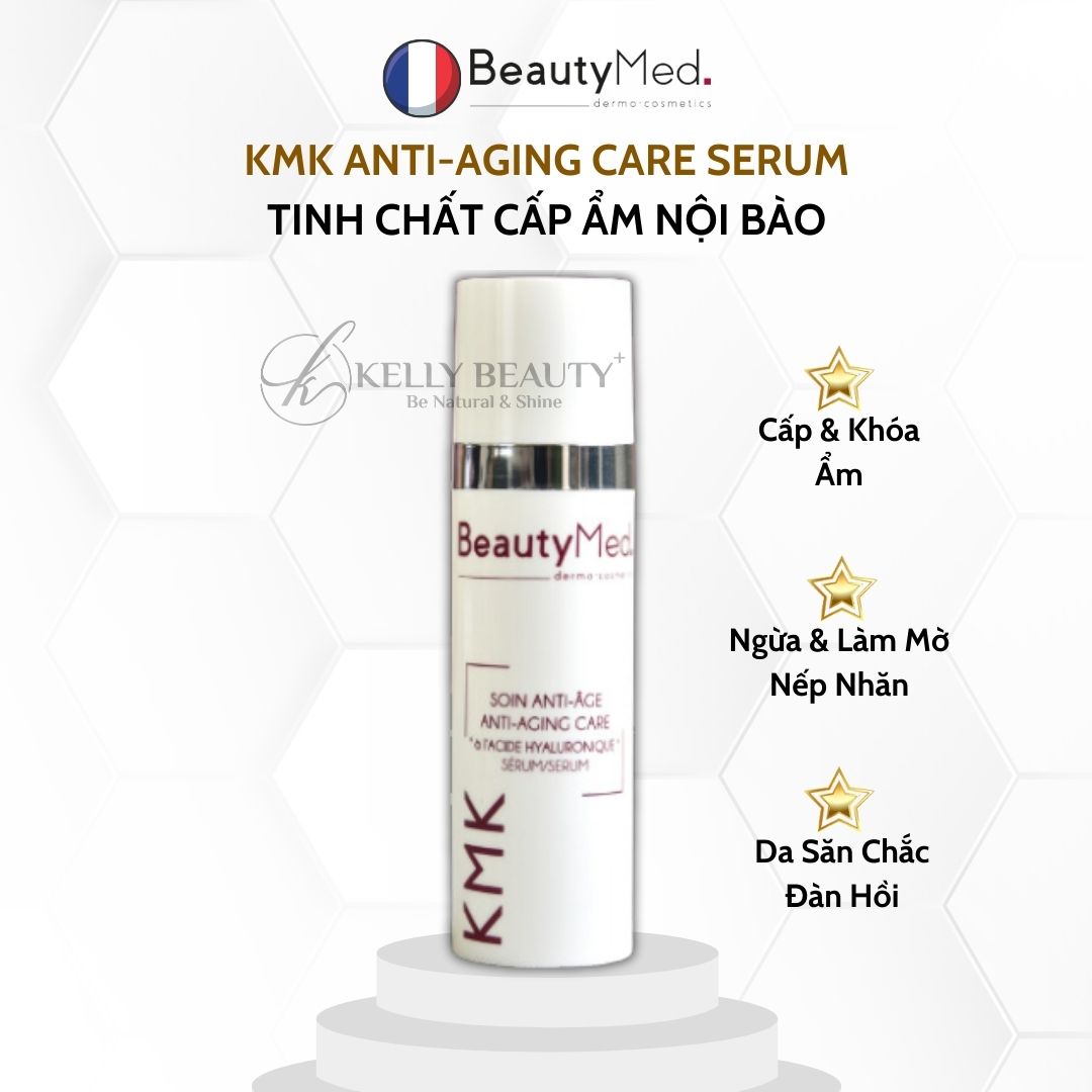 Serum HA KMK BeautyMed - Tinh Chất Cấp Ẩm Nội Bào, Giảm Nếp Nhăn; Căng Mịn Da | Kelly Beauty