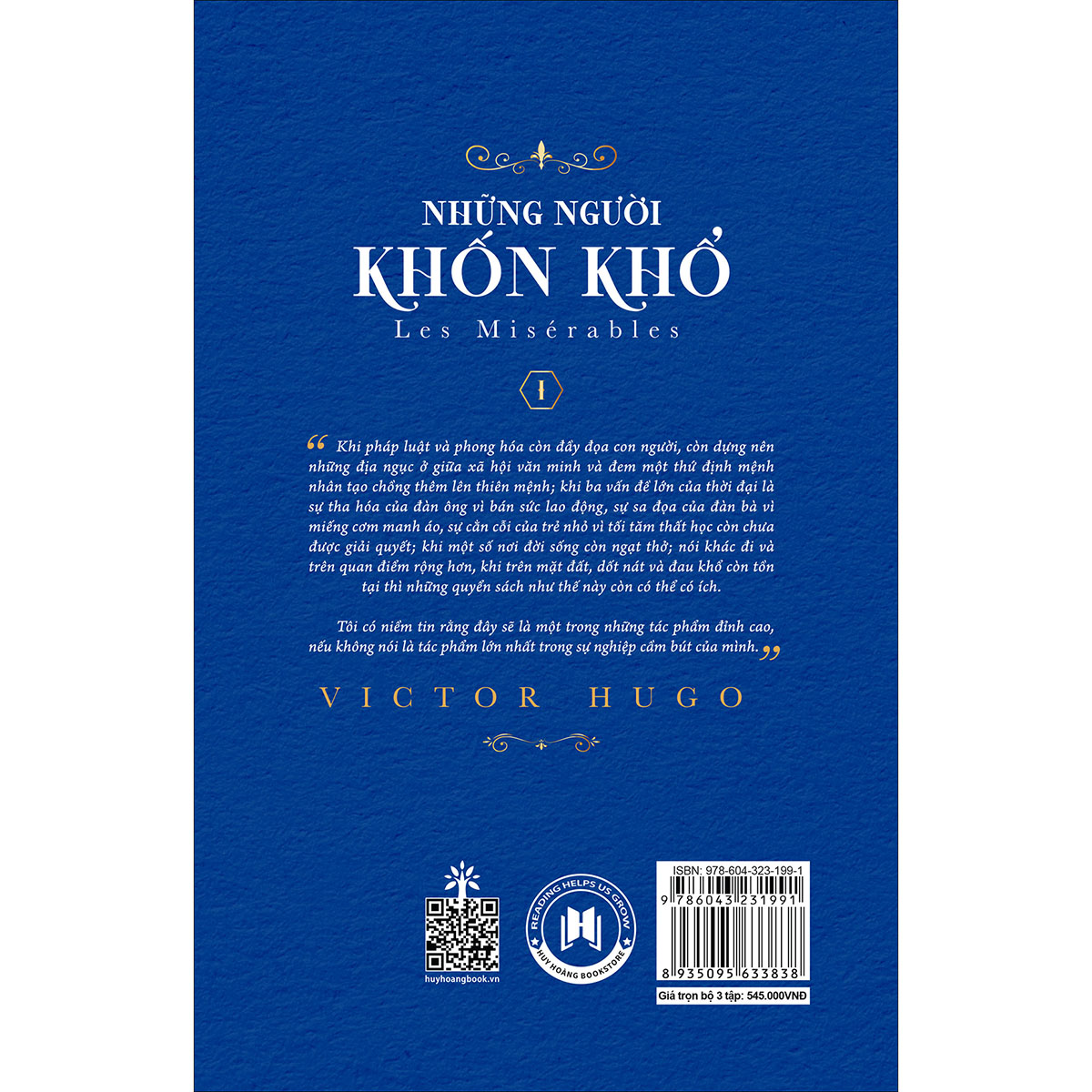 Combo Những người khốn khổ (3 quyển - tập 1, 2 ,3)