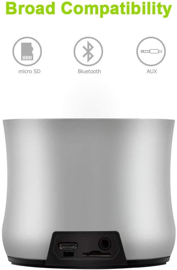 Loa bluetooth EWA A2Pro loa chống nước với Trình điều khiển 8W boombox loa siêu trầm máy tính không dây tại nhà ngoài trời di động Color: Gray